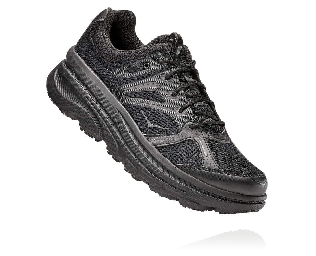 Hoka One One All Gender Hoka X Eg Bondi B Férfi Gyalogló Cipő Fekete [SEMQB-6081]